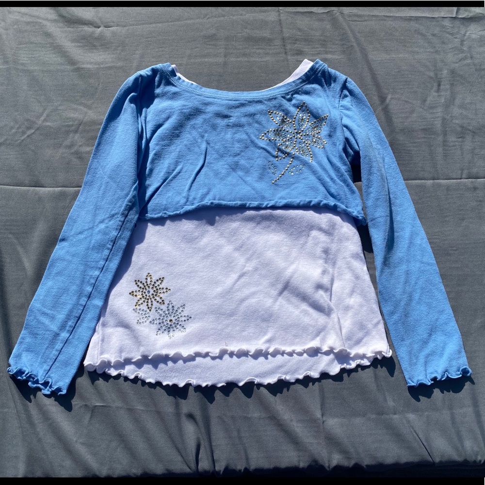 Limited too girls layered long sleeve
